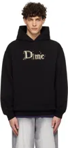 Dime Black Classic Stone Hoodie In Black
