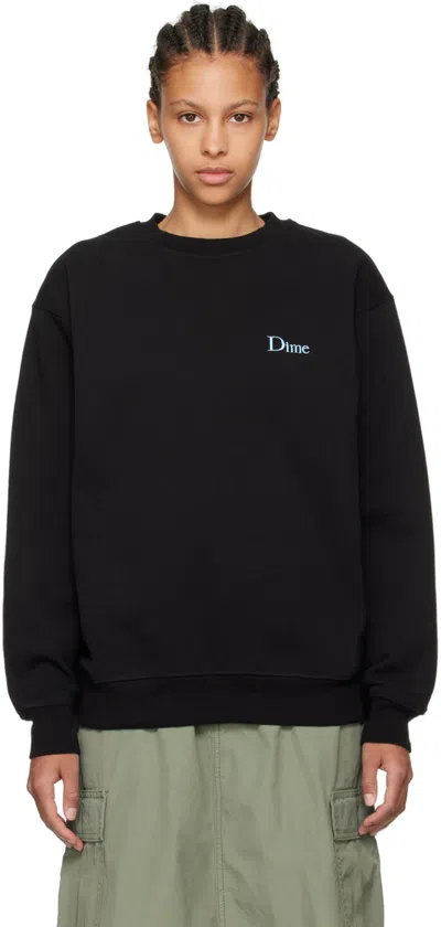Dime Black Classic Sweatshirt