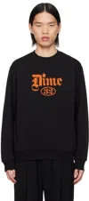 Dime Black Exe Sweatshirt In Black