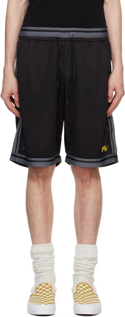 Dime Black League Mesh Shorts