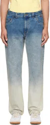Dime Blue Straight Jeans