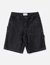 Dime Carpenter Denim Shorts In Black
