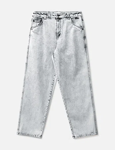 Dime Classic Baggy Denim Pants In White