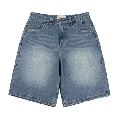 Pre-owned Dime Classic Denim Shorts 'sandblasted Indigo' | Blue | Men's Size 32