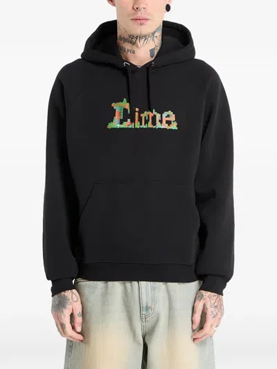 Dime Classic Craft Logo Hooded Sweatshirt In Black