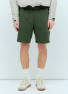 Dime Drawstring-waistband Track Shorts In Green