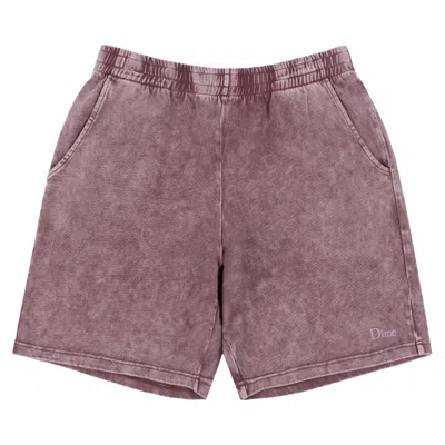 Pre-owned Dime Classic Jersey Sweatshorts 'plum Washed' | Purple | Men's Size Xl