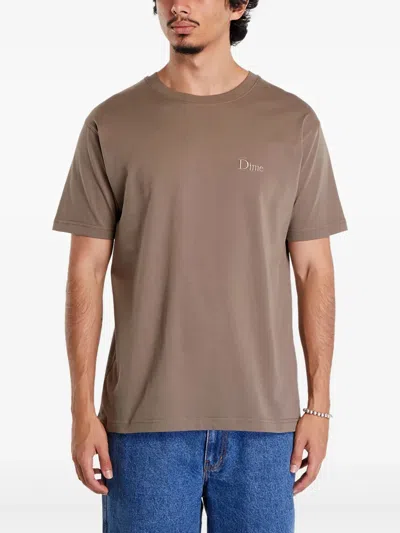 Dime Classic T-shirt In Blue