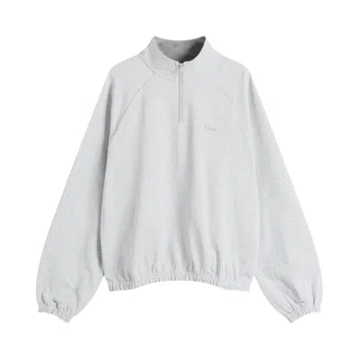 Pre-owned Dime Classic Terry Quarter Zip 'heather Grey' | Men's Size Xl In Gray