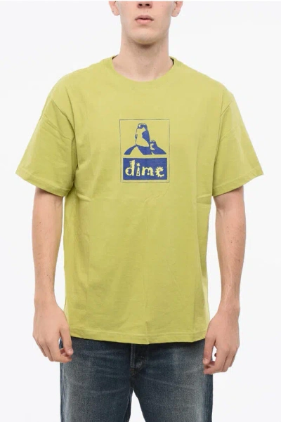 Dime Cotton Crew-neck T-shirt With Print