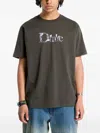 Dime Cotton T-shirt In Black