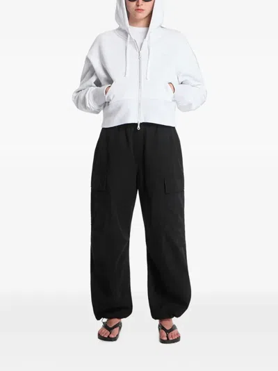 Dime Cropped Zip-up Hoodie In Multi