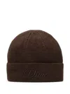 Dime Cursive Beanie In Brown