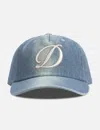 Dime Cursive Denim Worker Cap In Blue/蓝色/藍色/블루/ブルー