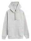 Dime Cursive Hoodie In Gray