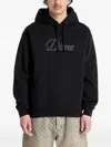 Dime Cursive Logo Hoodie In Black
