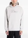 Dime Cursive-logo Hoodie In Neutral