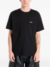 Dime Cursive Logo T-shirt In Black