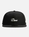 Dime Cursive New Era Cap In Black