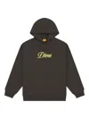 Dime Cursive Pixel Hoodie In Black
