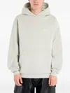 Dime Cursive Small Logo Hoodie In Gray