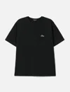 Dime Cursive Small Logo T-shirt In Black
