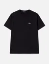 Dime Cursive Small Logo T-shirt In Black