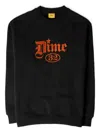 Dime Exe Embroidered Sweatshirt In Black