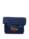 Dime Flap Messenger Bag In Blue