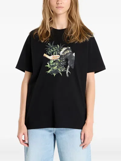 Dime Good Boy Graphic-print T-shirt In Animal Print