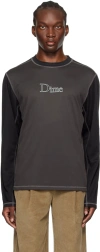 DIME GRAY ATHLETIC LONG SLEEVE T-SHIRT