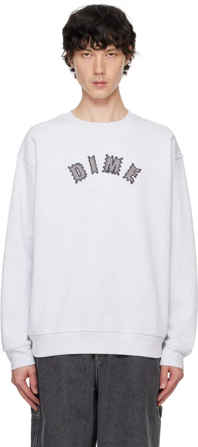 Dime Gray Choppers Sweater In Ash