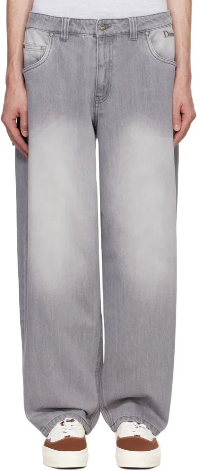 Dime Gray Classic Relaxed Jeans In Sandblaster Gray