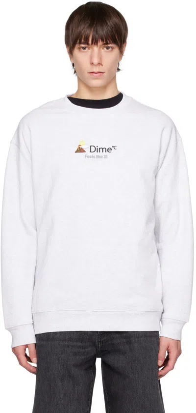 Dime Gray Weather Sweatshirt In Ash