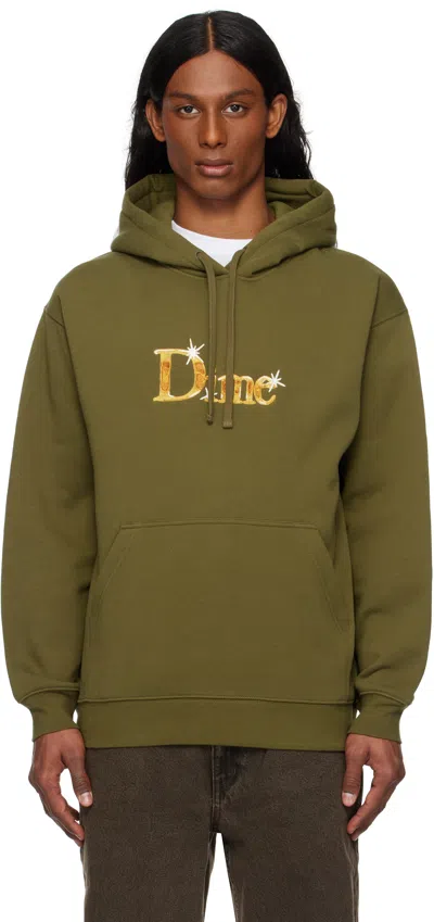 Dime Green Classic Shiny Hoodie