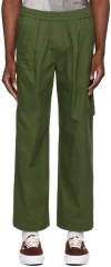 DIME GREEN UTILITY CARGO PANTS