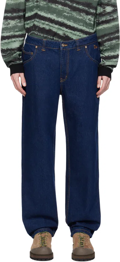 Dime Classic Relaxed Denim Pant In Indigo