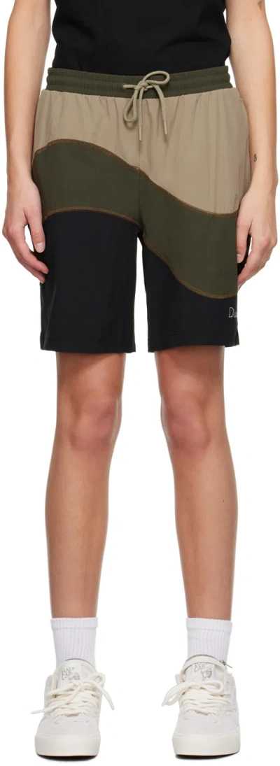 Dime Khaki Wave Shorts