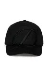 Dime Logo Cotton Baseball Cap In Black