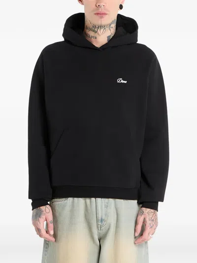 Dime Logo Hooded Sweater In Blue