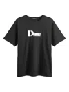 Dime Logo T-shirt In Black