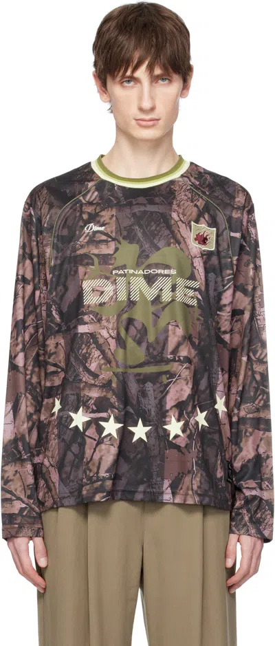 Dime Patinadores Long Sleeve T-shirt In Cinnamon