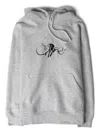 Dime Octopus-print Hoodie In Gray