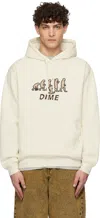 Dime Off-white Evolution Hoodie In Natural