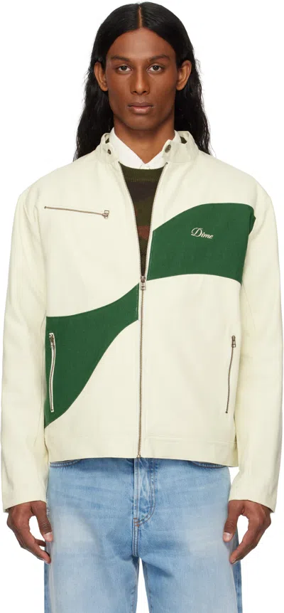 Dime Off-white Moto Jacket