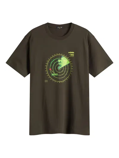 Dime Radar T-shirt In Green
