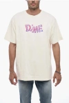 DIME RICE T-SHIRT WITH LIQUID METAL PRINT