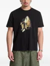 Dime Rollin Head Graphic-print T-shirt In Black