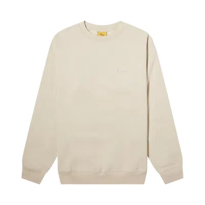 Pre-owned Dime Small Logo Crewneck 'sand Fog' | Tan | Men's Size M In Brown