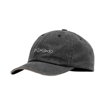 Pre-owned Dime Space Low Pro Cap 'black Washed' | Men's Size Onesize